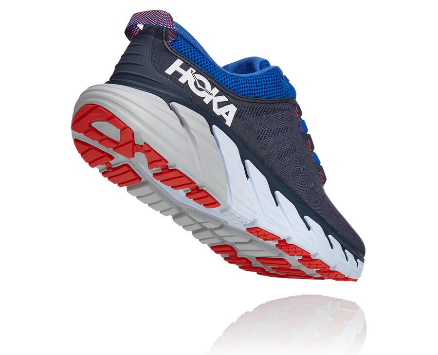 Hoka One One Løbesko Herre - Gaviota 3 - Sort/Blå - 872930FGL